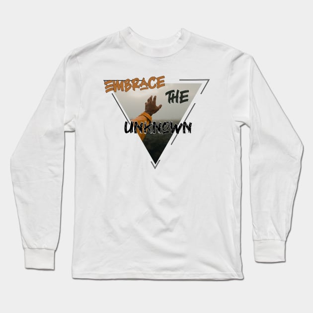 Embrace the unknown Long Sleeve T-Shirt by creakraft